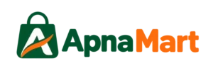 Apna Mart green shopping bag logo-3