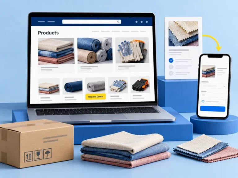 TechFreaks Exporter Website Mockup