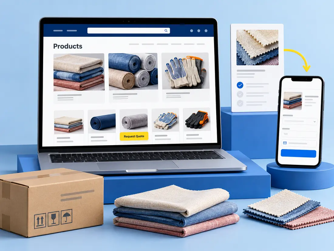 TechFreaks Exporter Website Mockup
